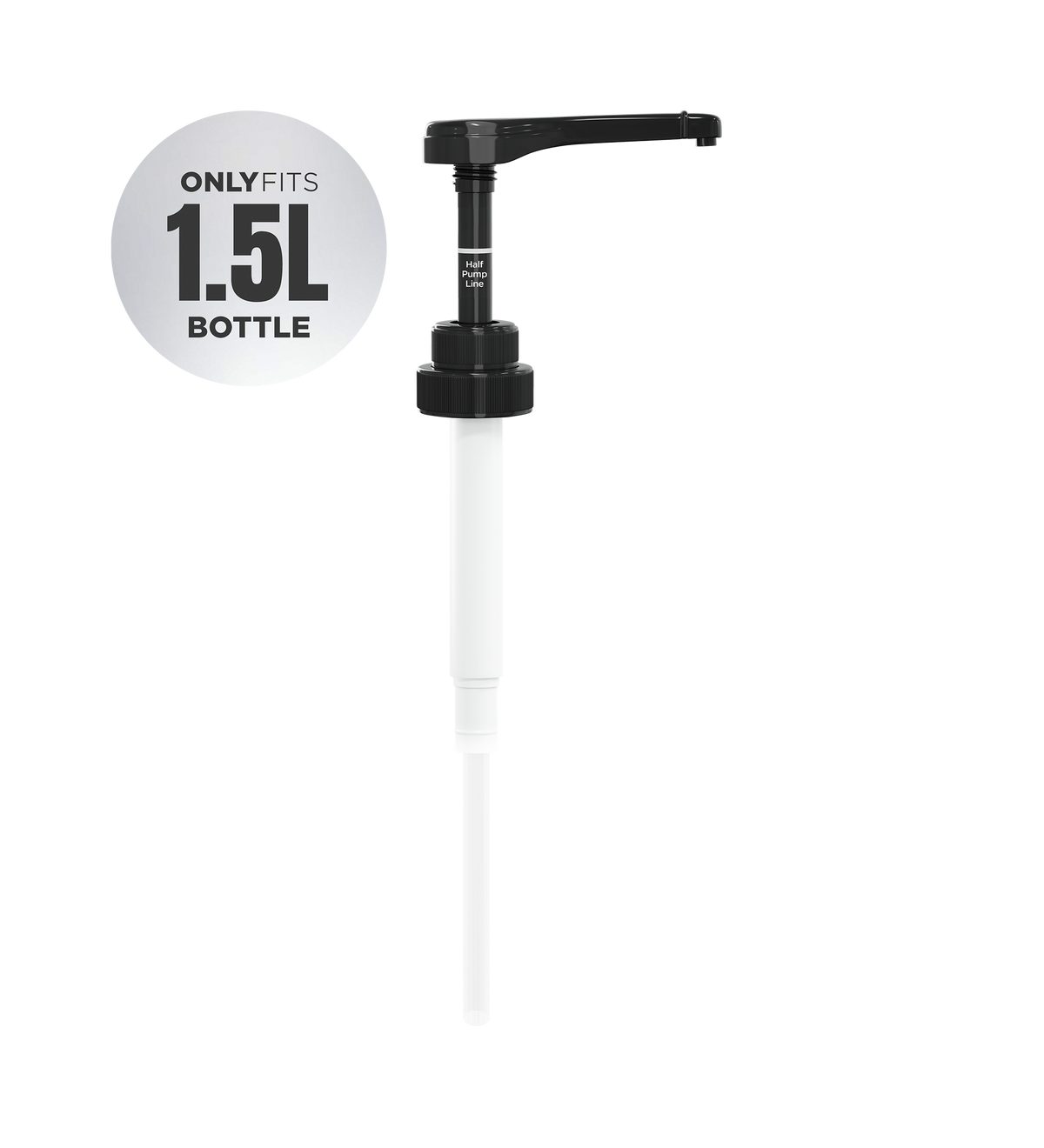 15mL Bottle Pump (Only fits 1.5L bottle)
