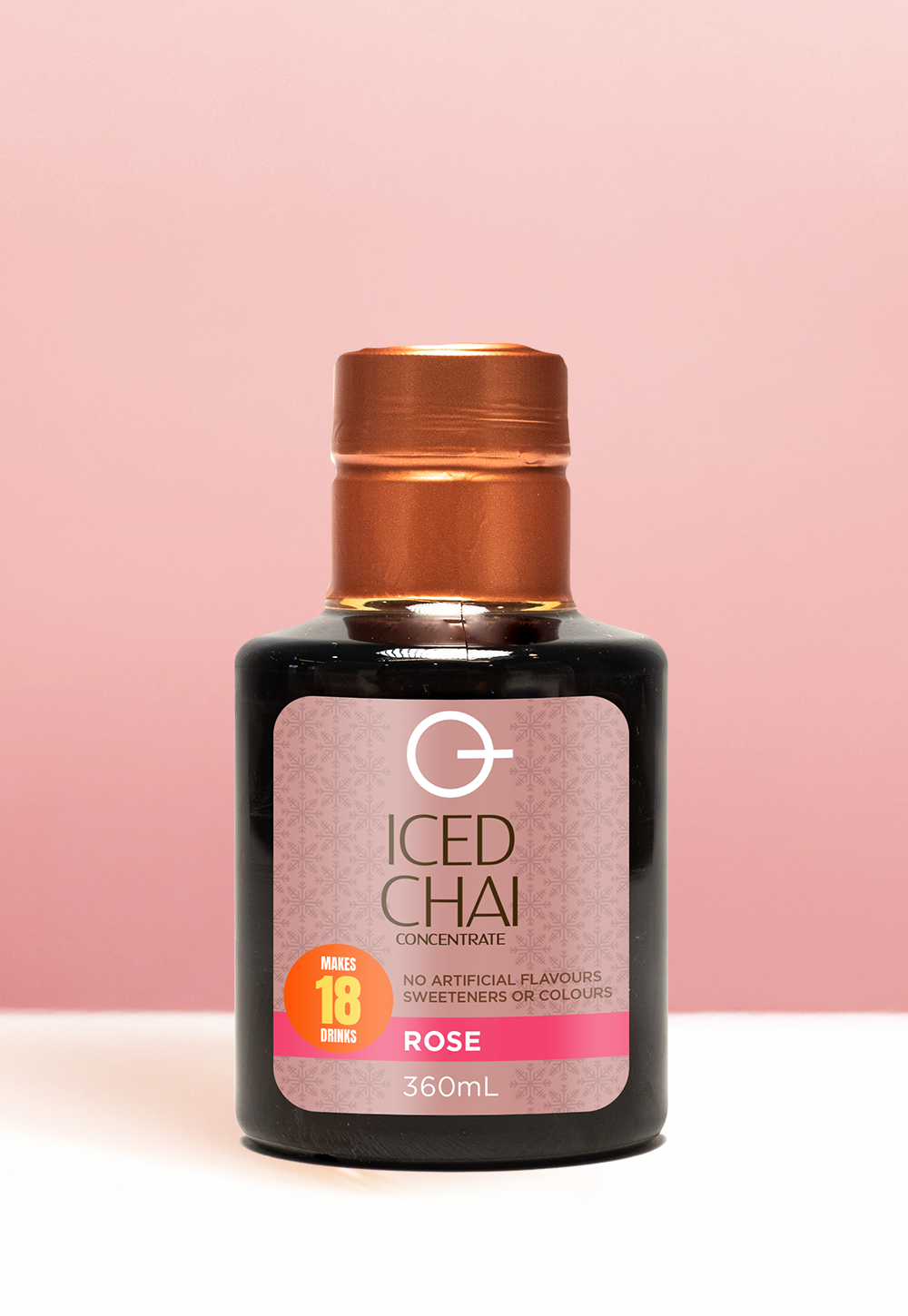 chaiページ Iced Chai - Rose 360mL – QUARTERPAST NZ