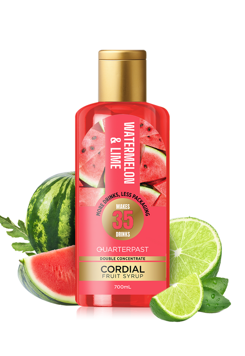 Watermelon & Lime Cordial 700mL