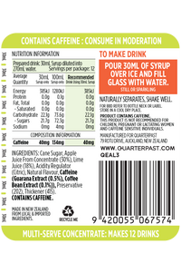 GOLD ENERGY Concentrate Apple & Lime 360mL