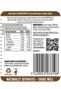 Fruit Cake Coffee Flavour 360mL
