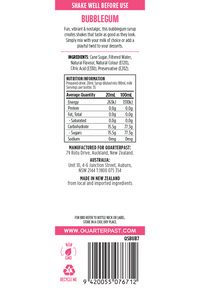 Bubblegum Shakes & Smoothies Syrup 700mL