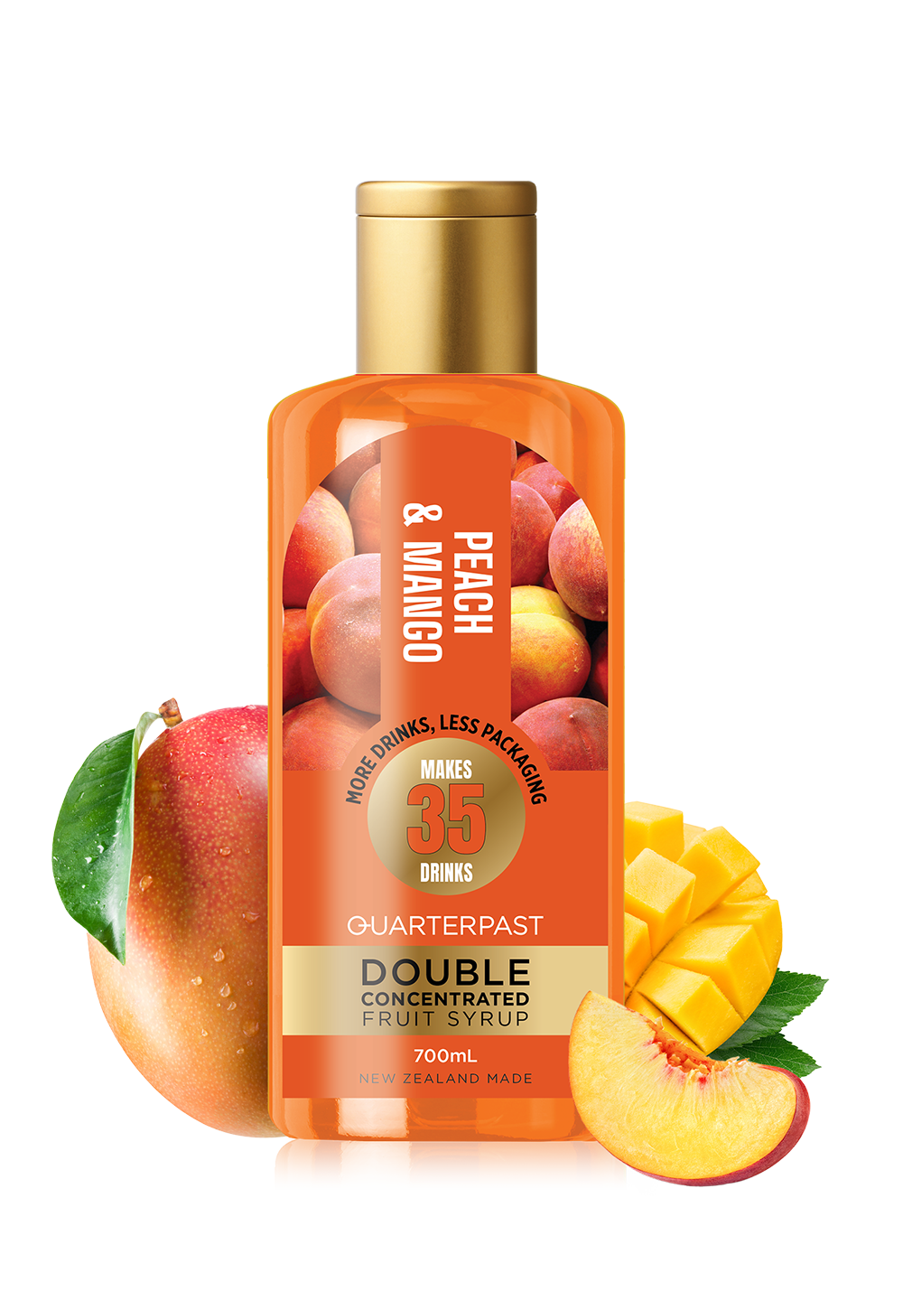 Peach & Mango Cordial 700mL