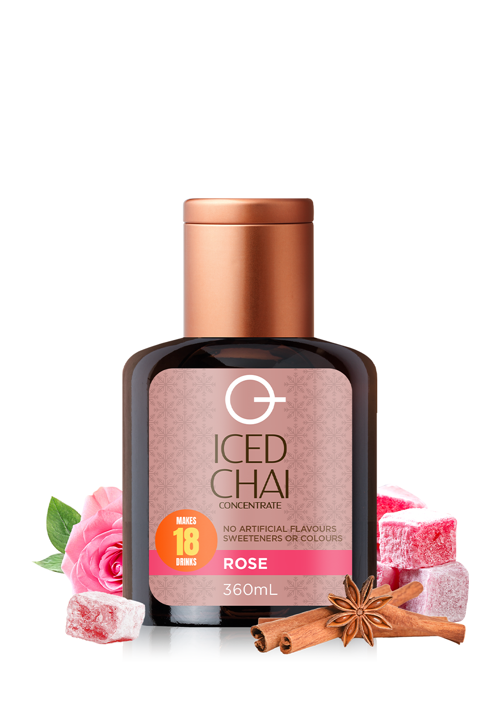 Iced Chai - Rose 360mL