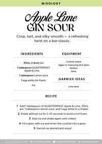 Apple & Lime Cordial 700mL