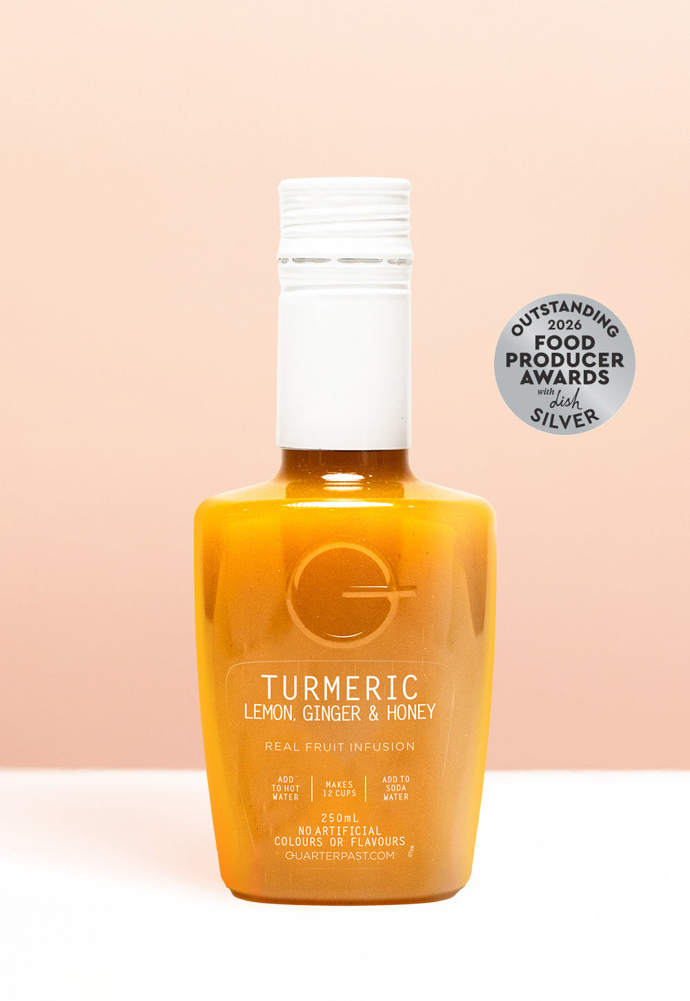 Turmeric Lemon Ginger & Honey Fruit Infusion 250mL