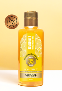 Old Fashioned Lemonade Cordial 700mL