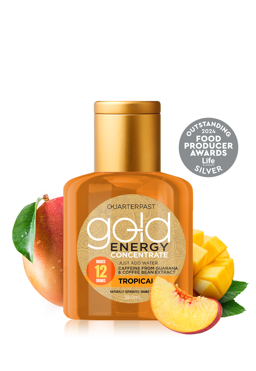 GOLD ENERGY Concentrate Tropical 360mL