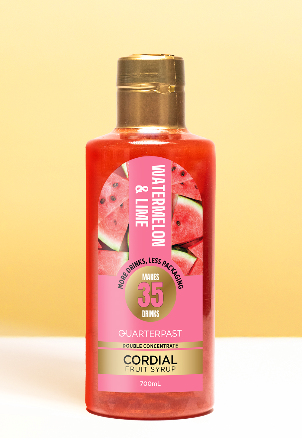 Watermelon & Lime Cordial 700mL