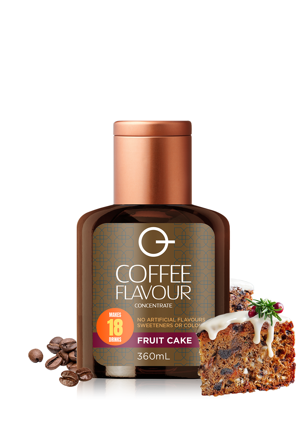 Fruit Cake Coffee Flavour 360mL