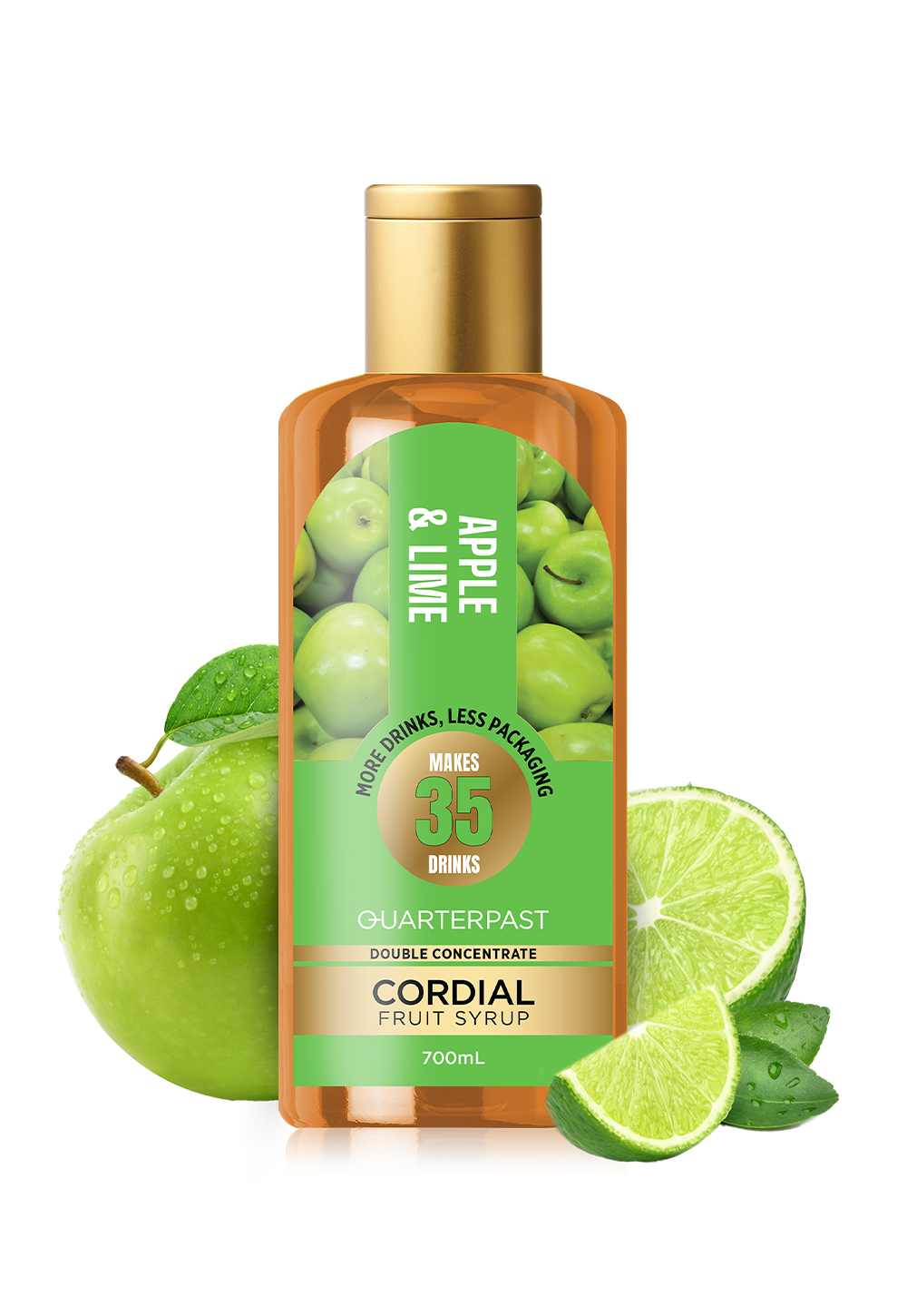 Apple & Lime Cordial 700mL