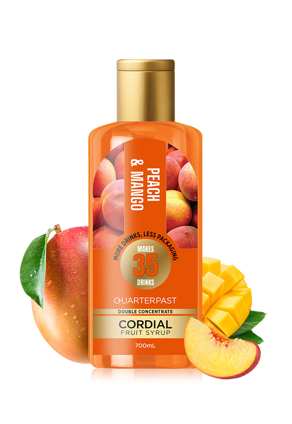 Peach & Mango Cordial 700mL