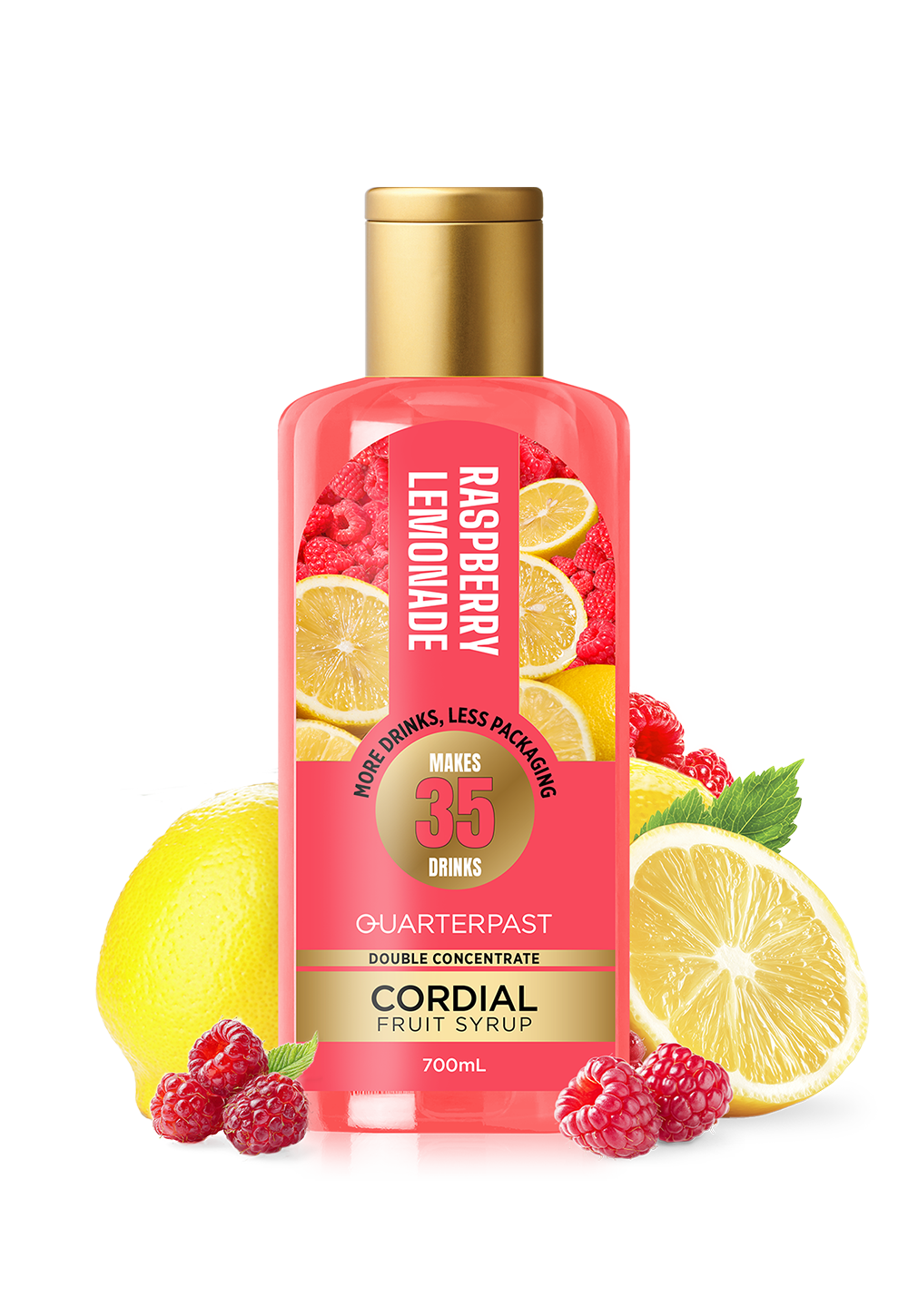 Raspberry Lemonade Cordial 700mL