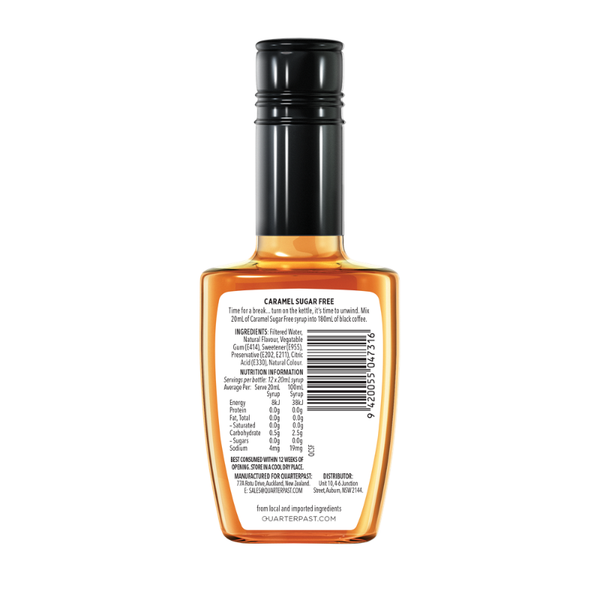 Caramel Sugar Free 250mL