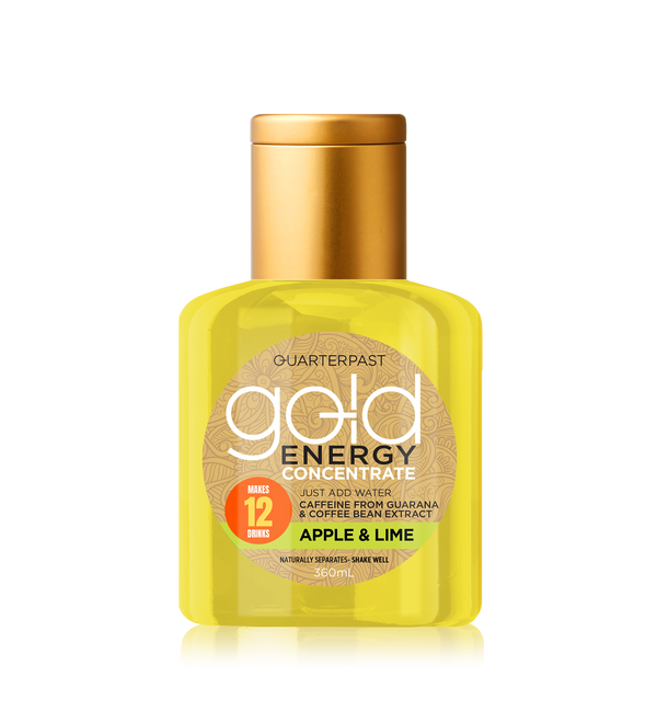 GOLD ENERGY Concentrate Apple & Lime 360mL