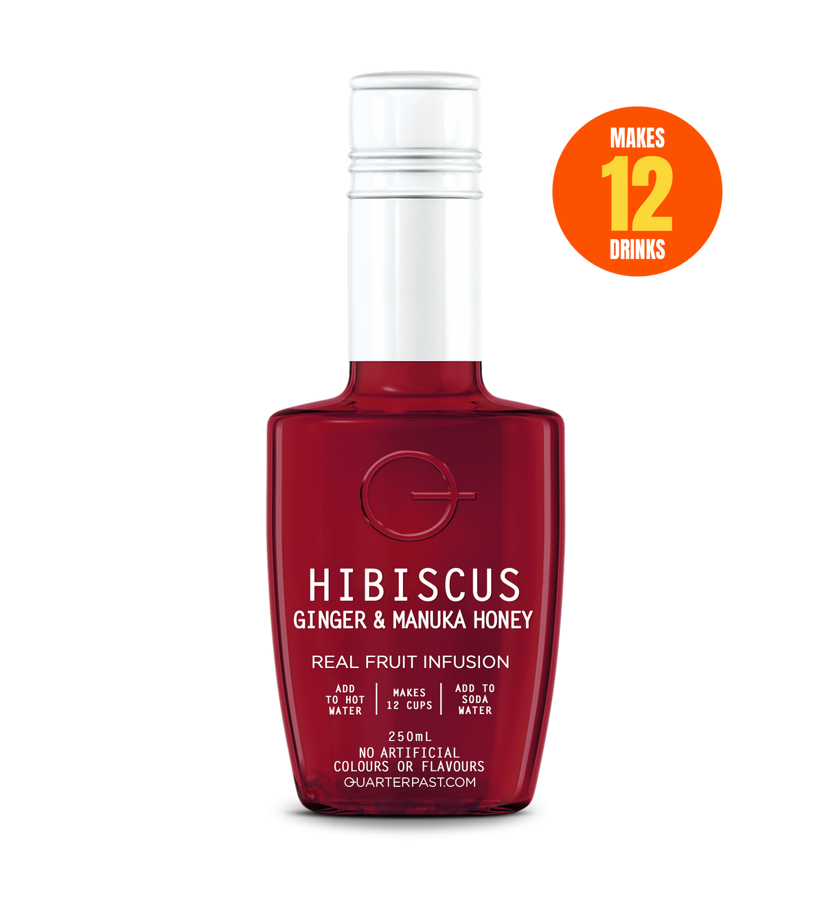 Hibiscus Ginger & Manuka Honey Fruit Infusion 250mL