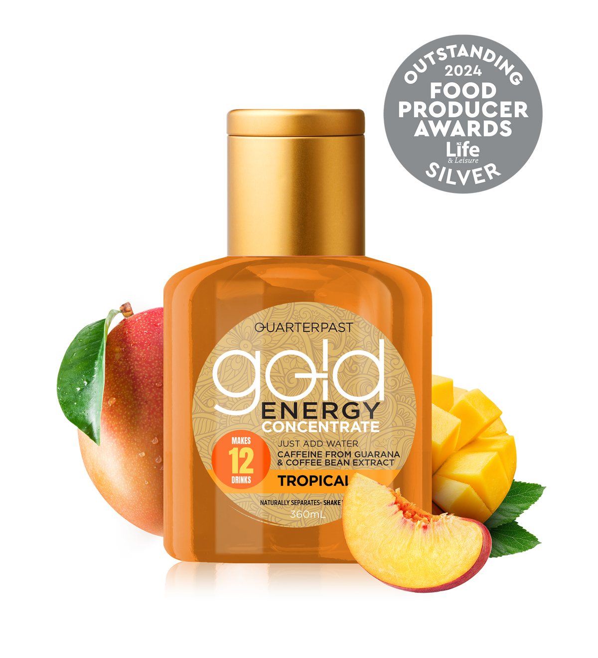 GOLD ENERGY Concentrate Tropical 360mL