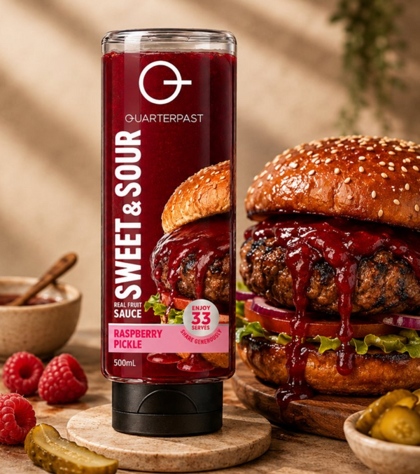 Raspberry Pickle Burger Sauce