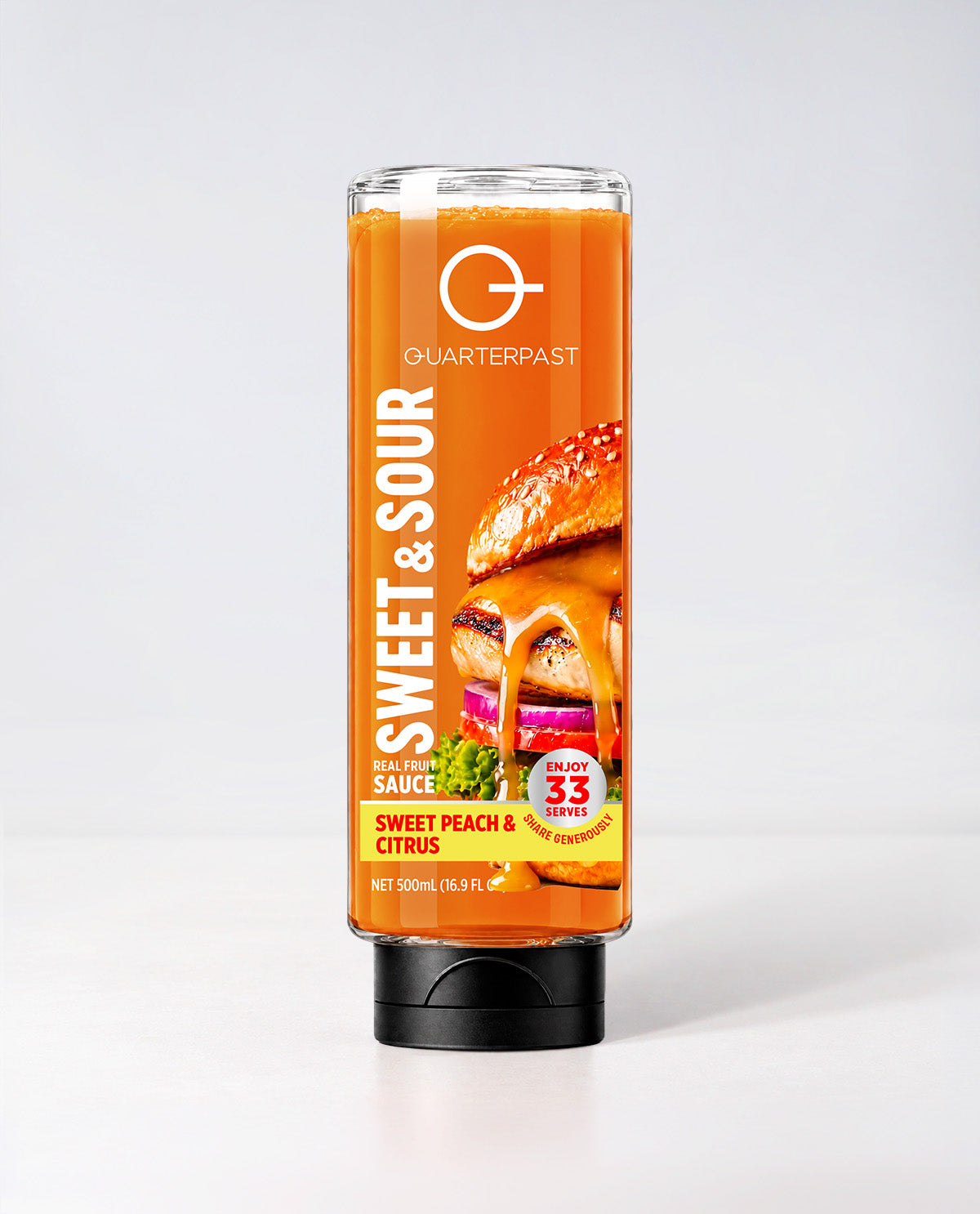 Sweet Peach & Citrus Burger Sauce